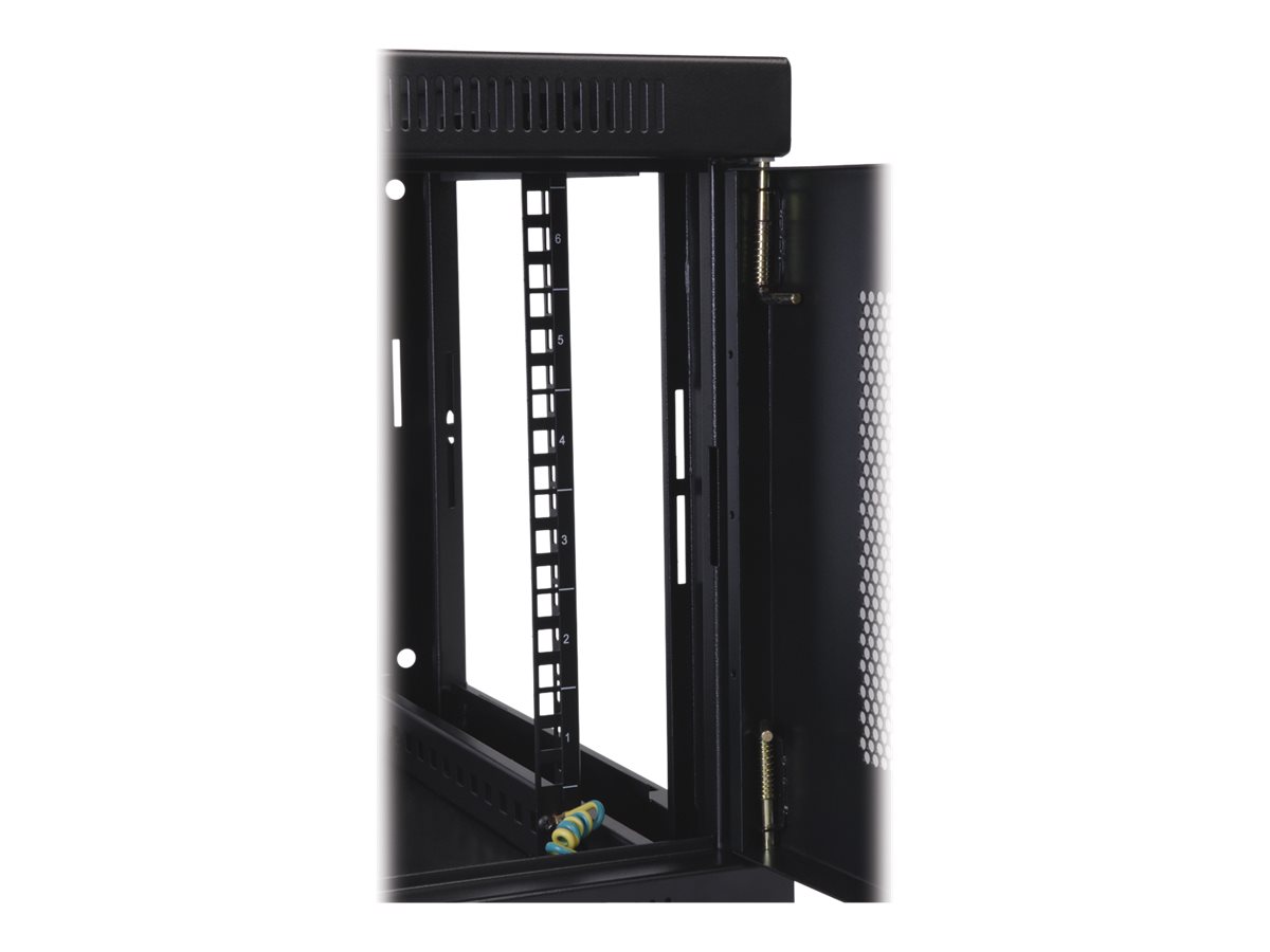 Tripp Lite SRW6U SmartRack 6U Low-Profile Switch-Depth Wall-Mount Mini Rack Enclosure