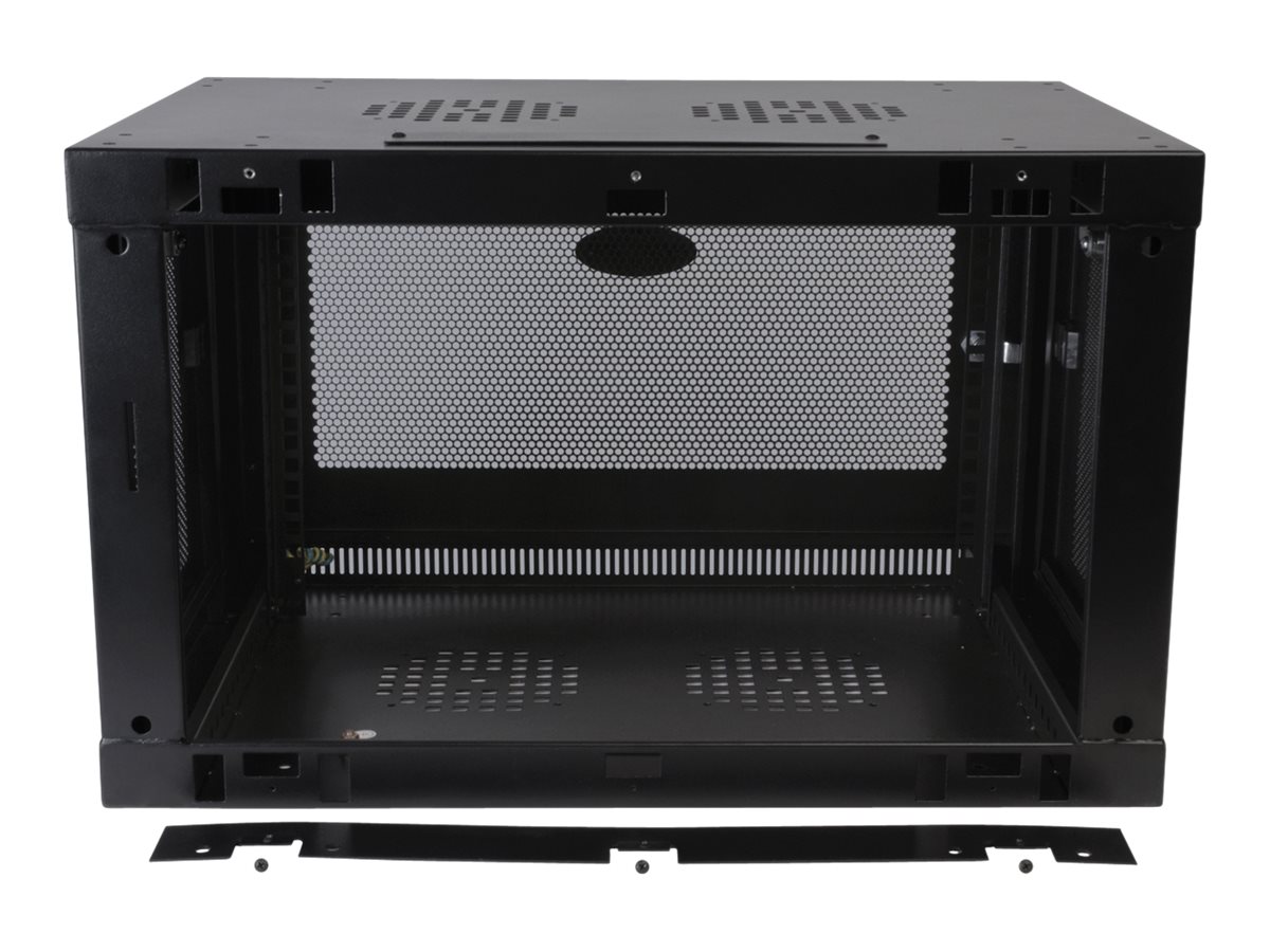 Tripp Lite SRW6U SmartRack 6U Low-Profile Switch-Depth Wall-Mount Mini Rack Enclosure