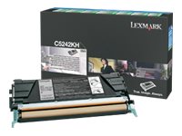 Lexmark Black High Yield Toner Cartridge for C524 cartuccia toner Originale Nero
