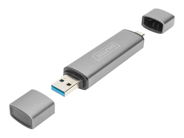 Digitus Dual Card Reader Hub USB-C / USB 3.0, OTG