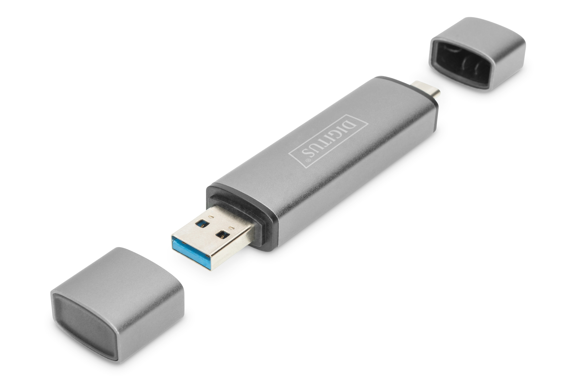 Digitus Dual Card Reader Hub USB-C / USB 3.0, OTG