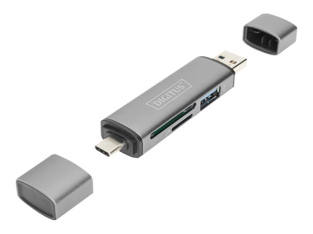 Digitus Dual Card Reader Hub USB-C / USB 3.0, OTG