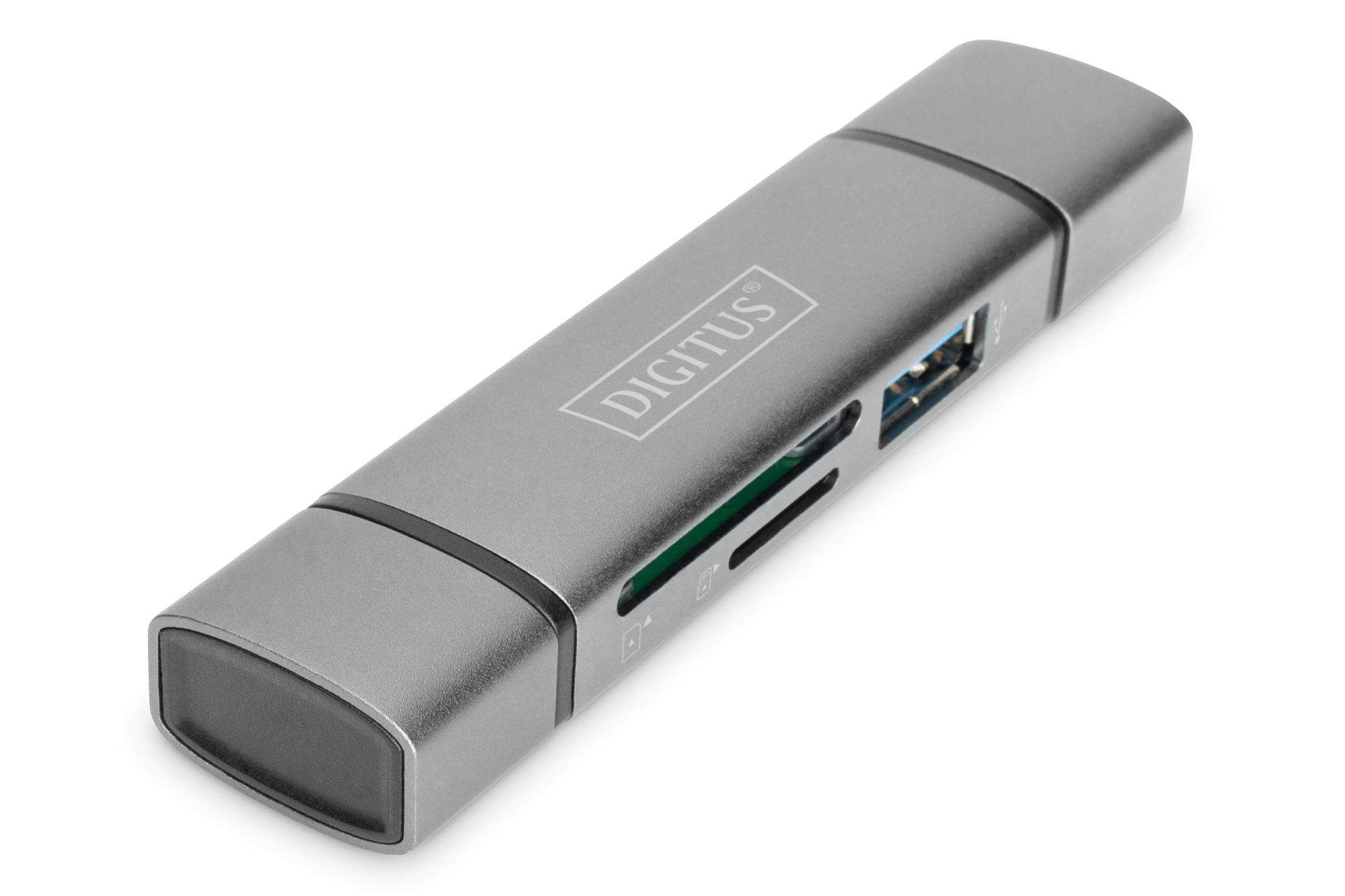 Digitus Dual Card Reader Hub USB-C / USB 3.0, OTG