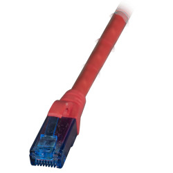 EFB Elektronik K8109RT.1,5 cable de red Rojo 1,5 m Cat6a U/UTP (UTP)