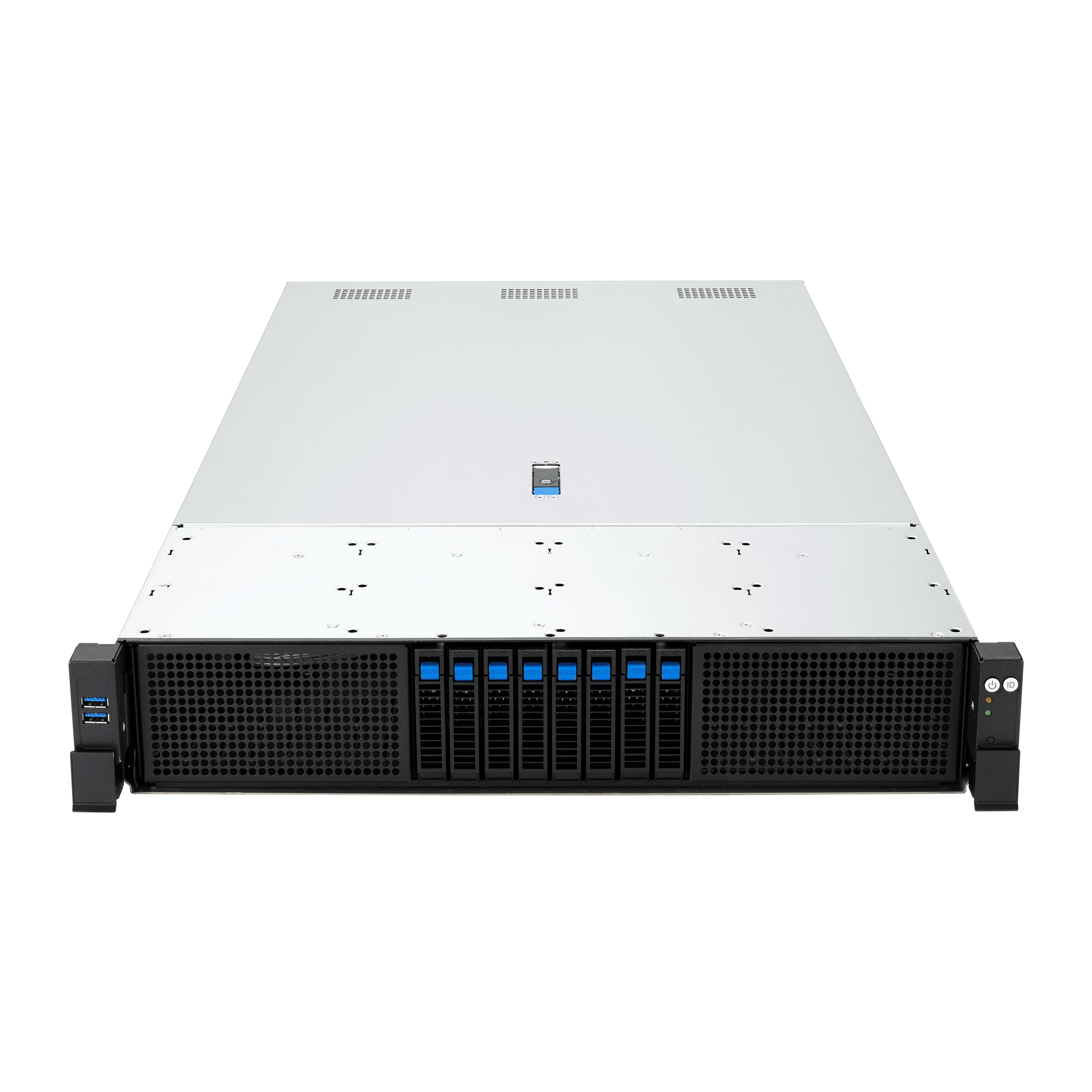 ASUS RS720A-E13-RS8U Socket SP5 Armadio (2U) Nero, Argento