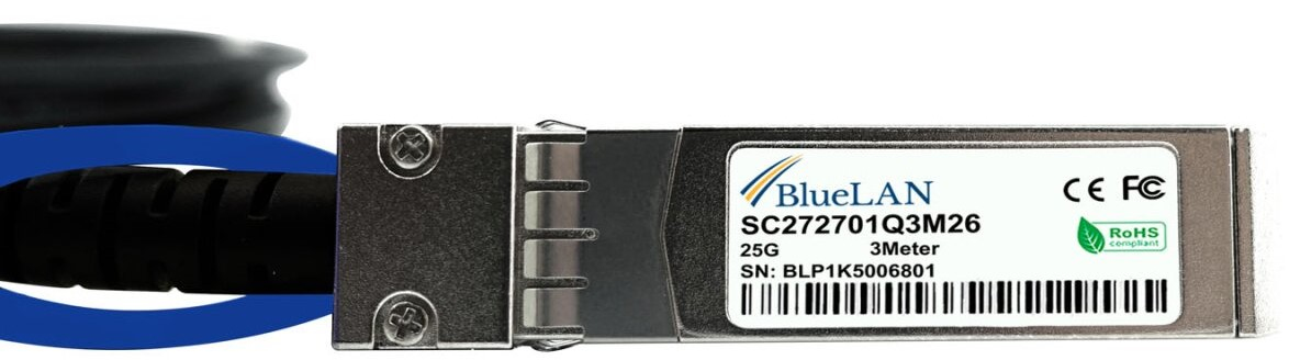BlueOptics SFP28-DAC-1M kompatibles BlueLAN DAC SFP28 SC272701Q1M30