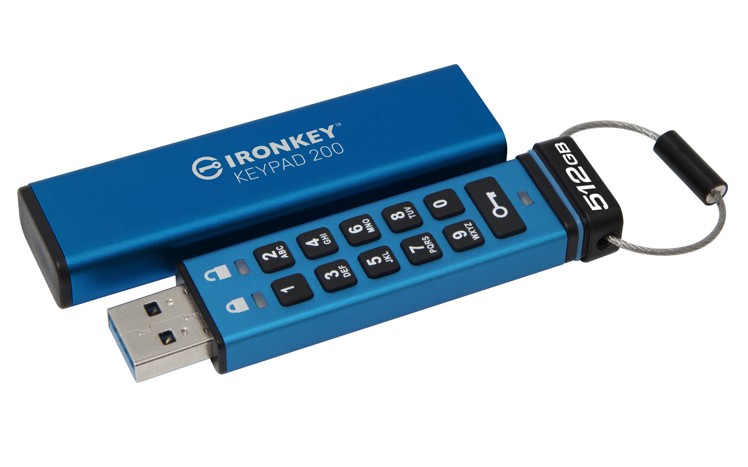 Kingston IronKey Keypad 200 - USB-Flash-Laufwerk