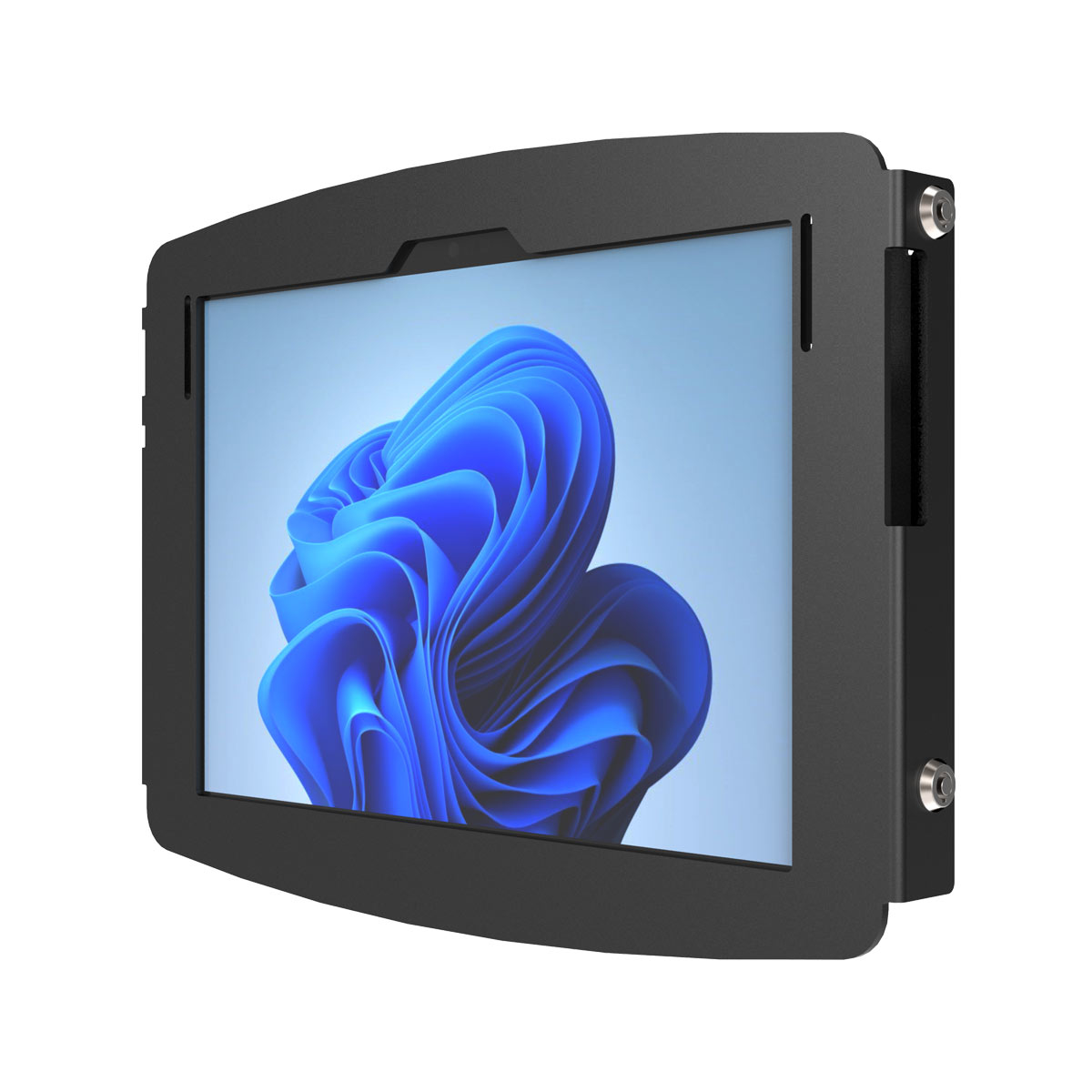 Compulocks Surface Pro 8-9 Space Enclosure Wall Mount - Gehuse - fr Tablett - verriegelbar - hochwertiges Aluminium - Schwarz - Bildschirmgre: 33 cm (13)