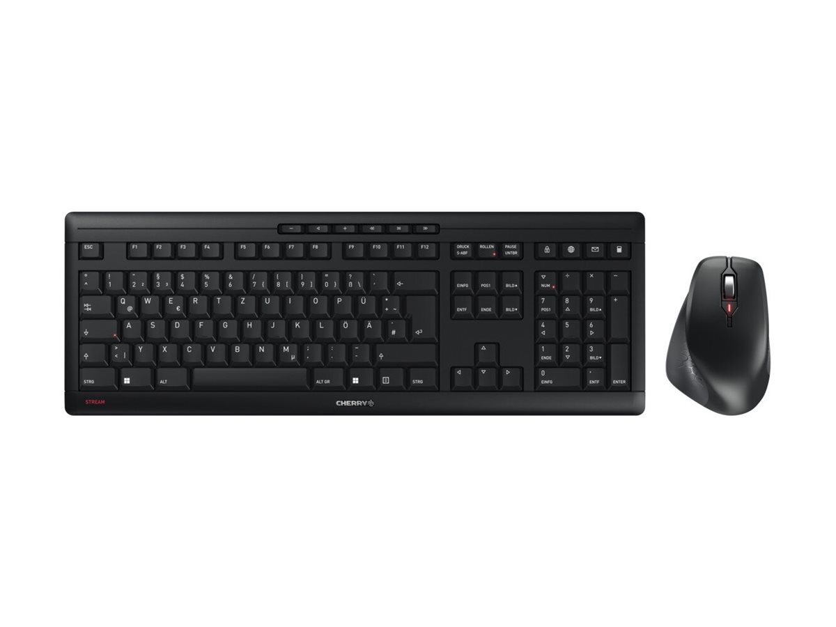 Cherry STREAM DESKTOP COMFORT - Tastatur-und-Maus-Set