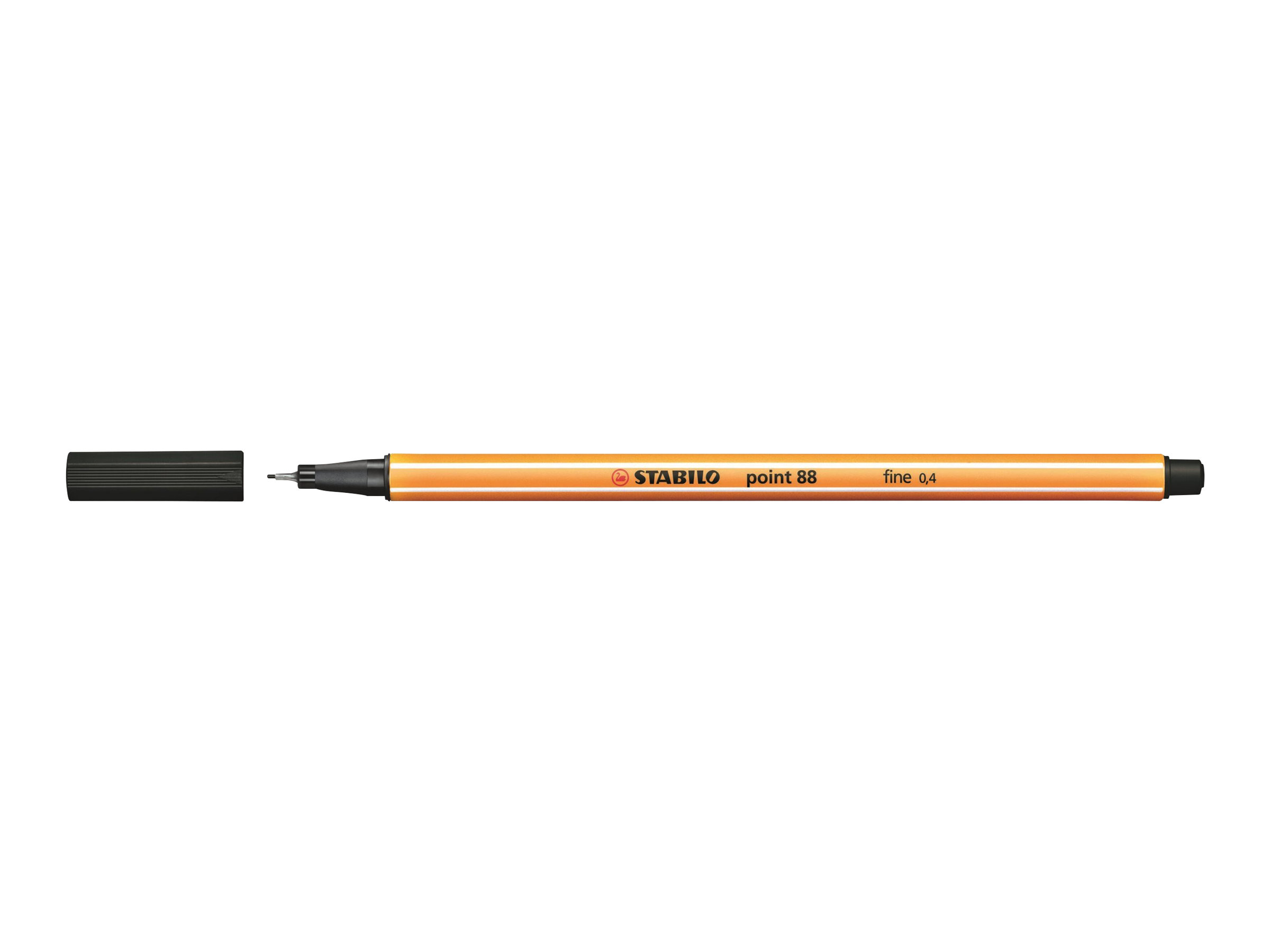 STABILO point 88 - Fineliner - Schwarz - 0.4
