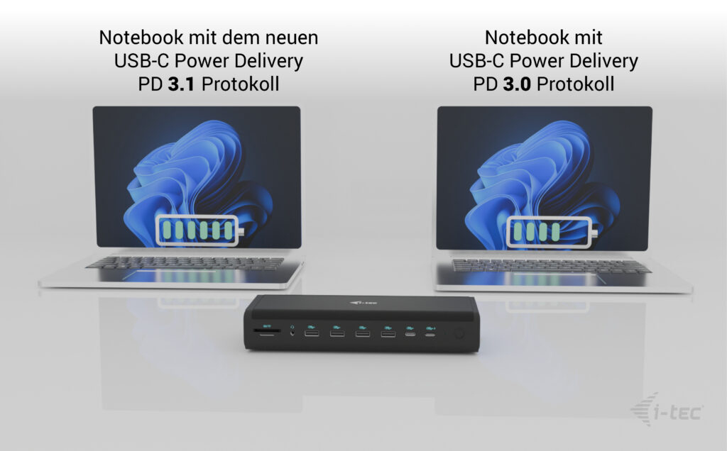 i-tec Universal 6x 4K/60Hz Display Docking Station + Power Delivery 140W
