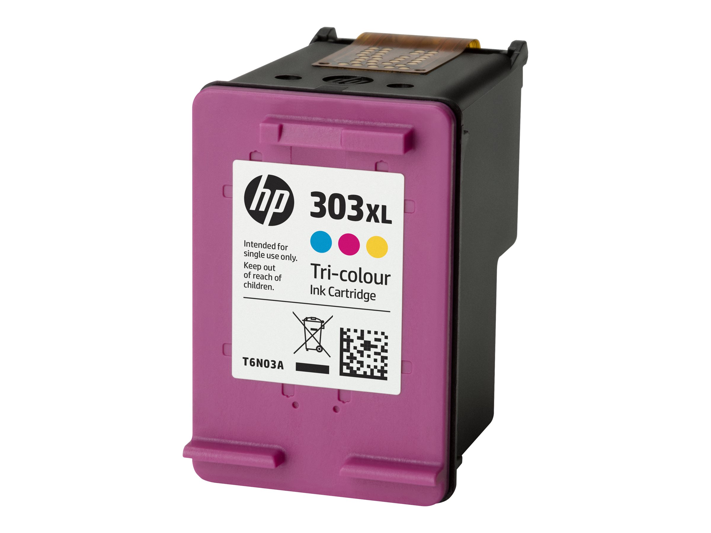 HP T6N03AE#UUS  HP 303XL High Yield Tri-color Original Ink Cartridge