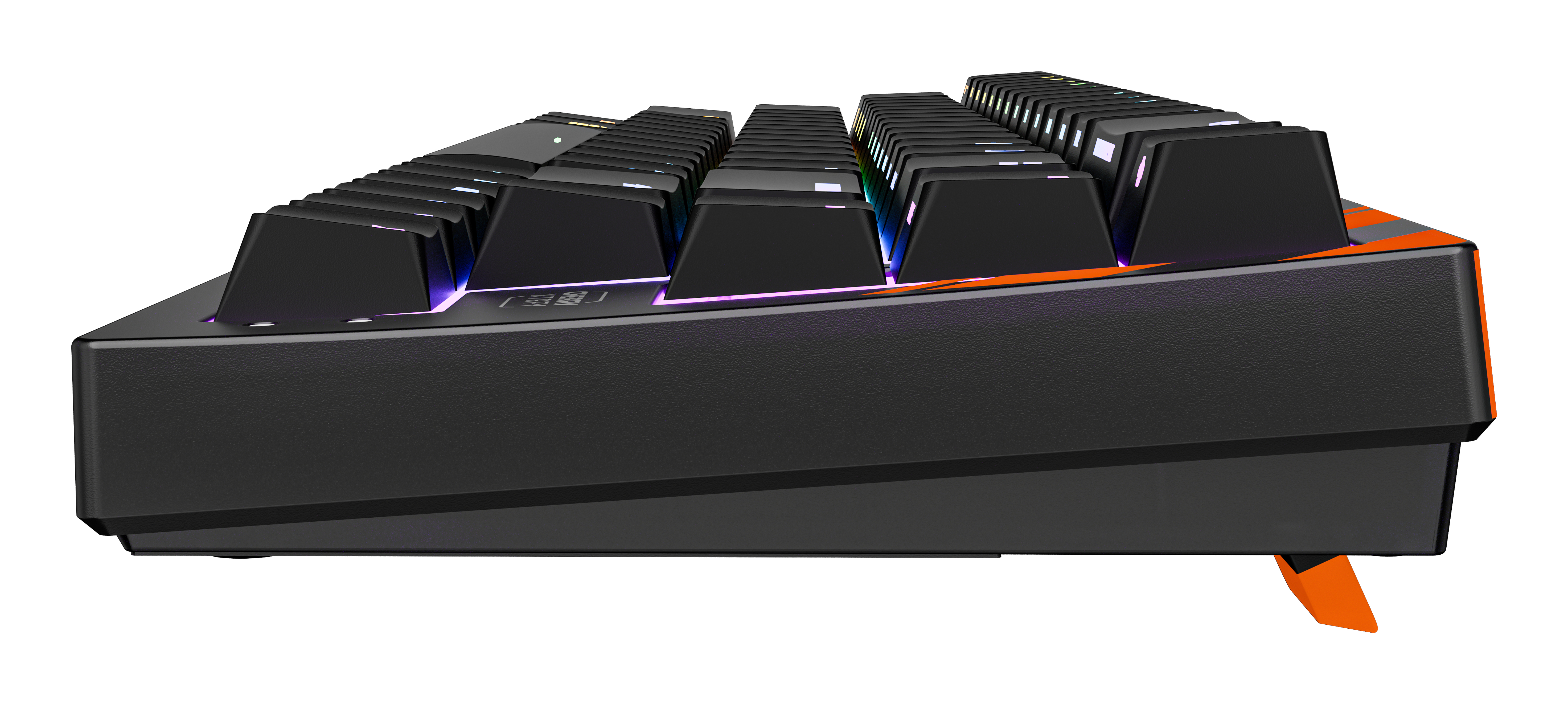 CHERRY K5 PRO TMR COMPACT tastiera Gaming USB QWERTZ Tedesco Nero, Arancione