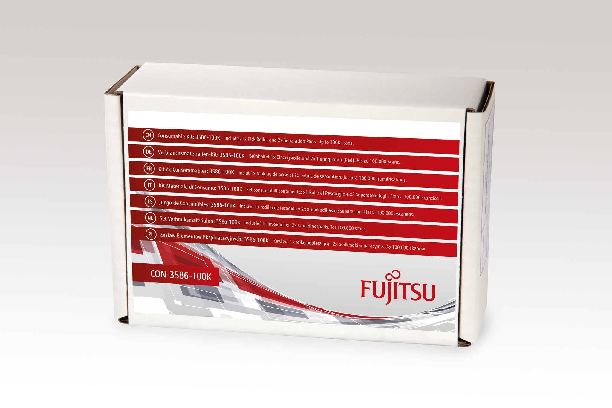 Fujitsu 3586-100K Kit de consommables