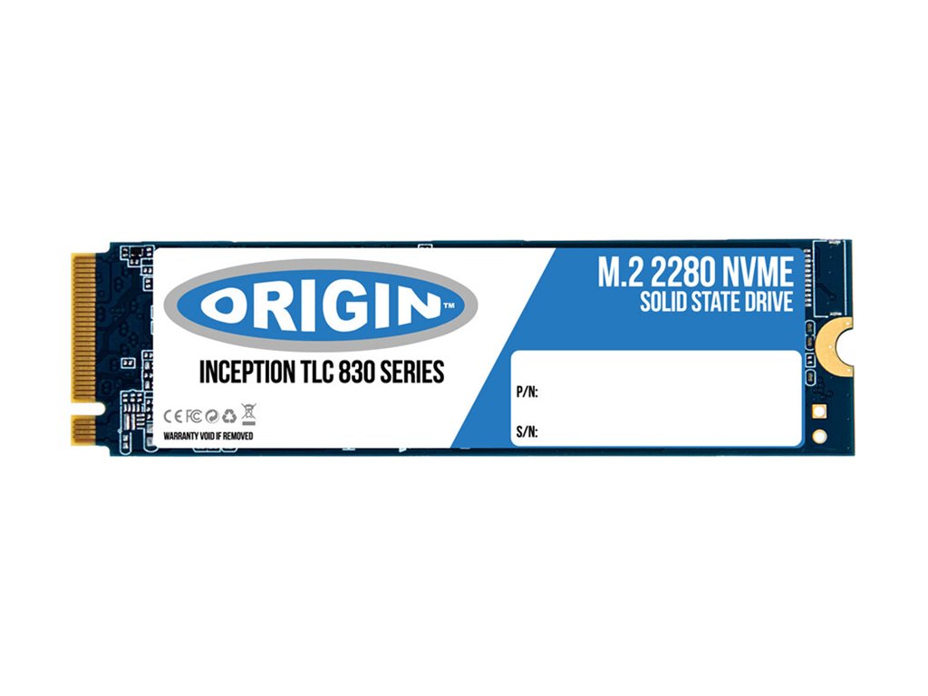 Origin Storage Inception SSD 512GB PCIE 4.0 NVMe M.2 3D TLC 80mm