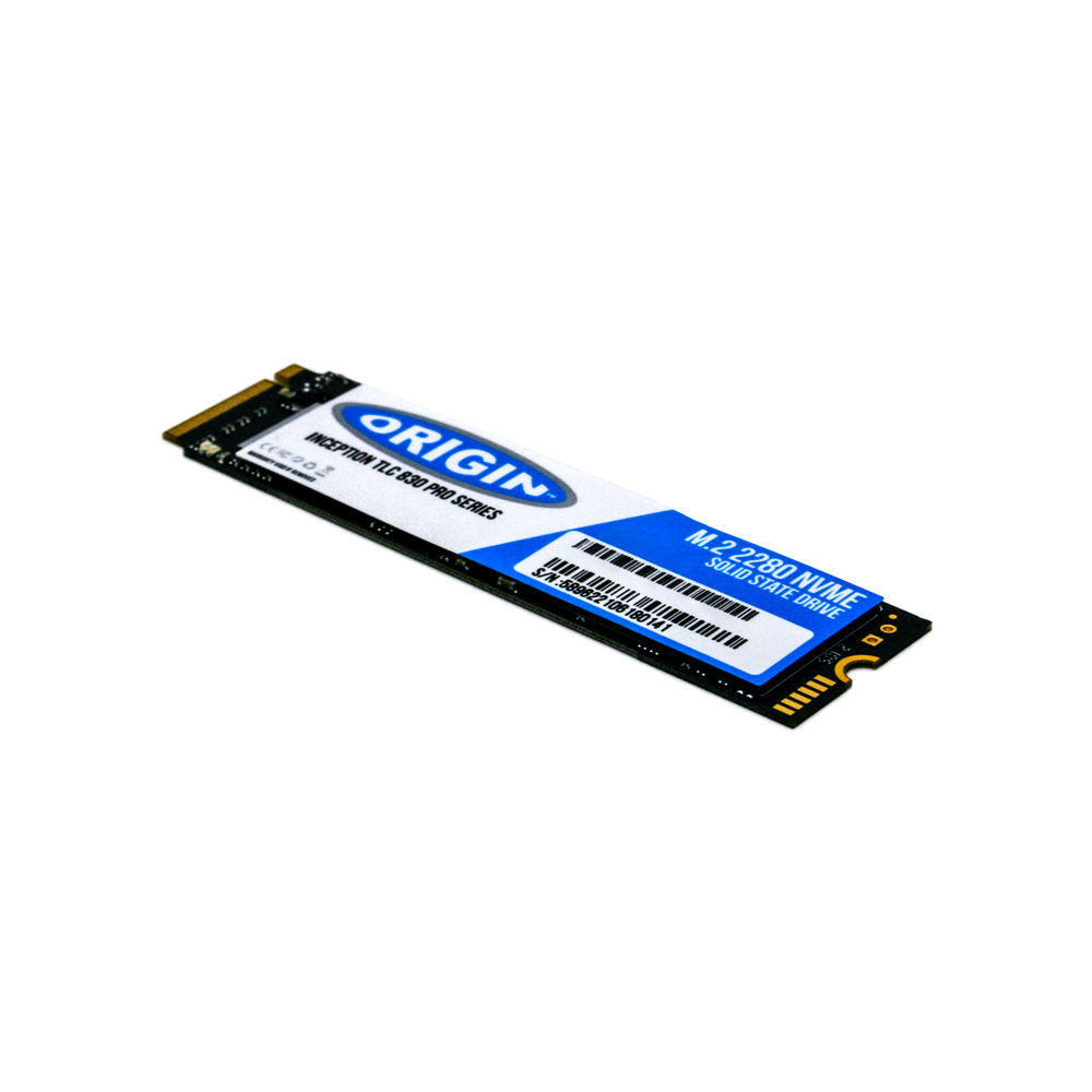 Origin Storage Inception SSD 512GB PCIE 4.0 NVMe M.2 3D TLC 80mm