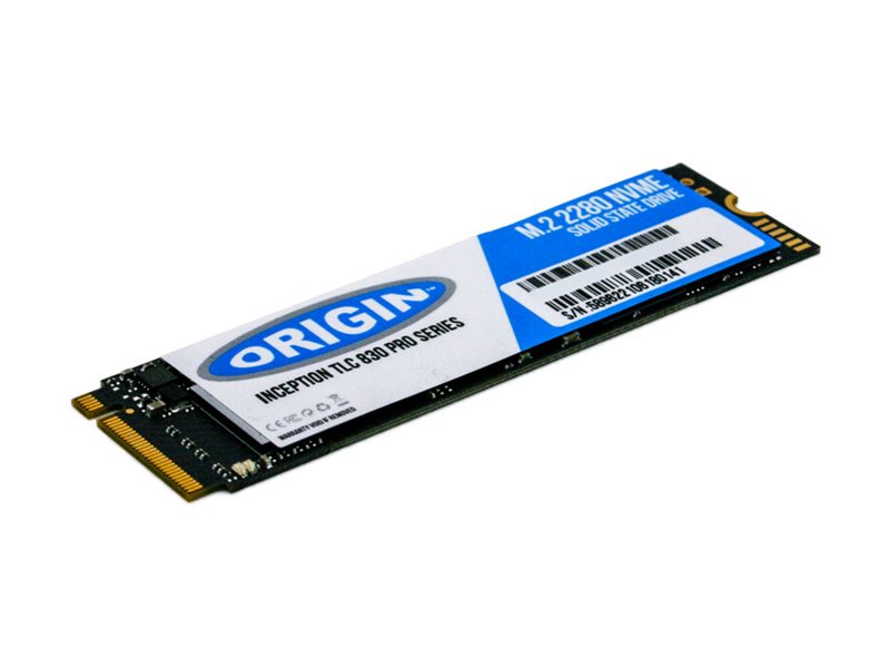 Origin Storage Inception SSD 512GB PCIE 4.0 NVMe M.2 3D TLC 80mm
