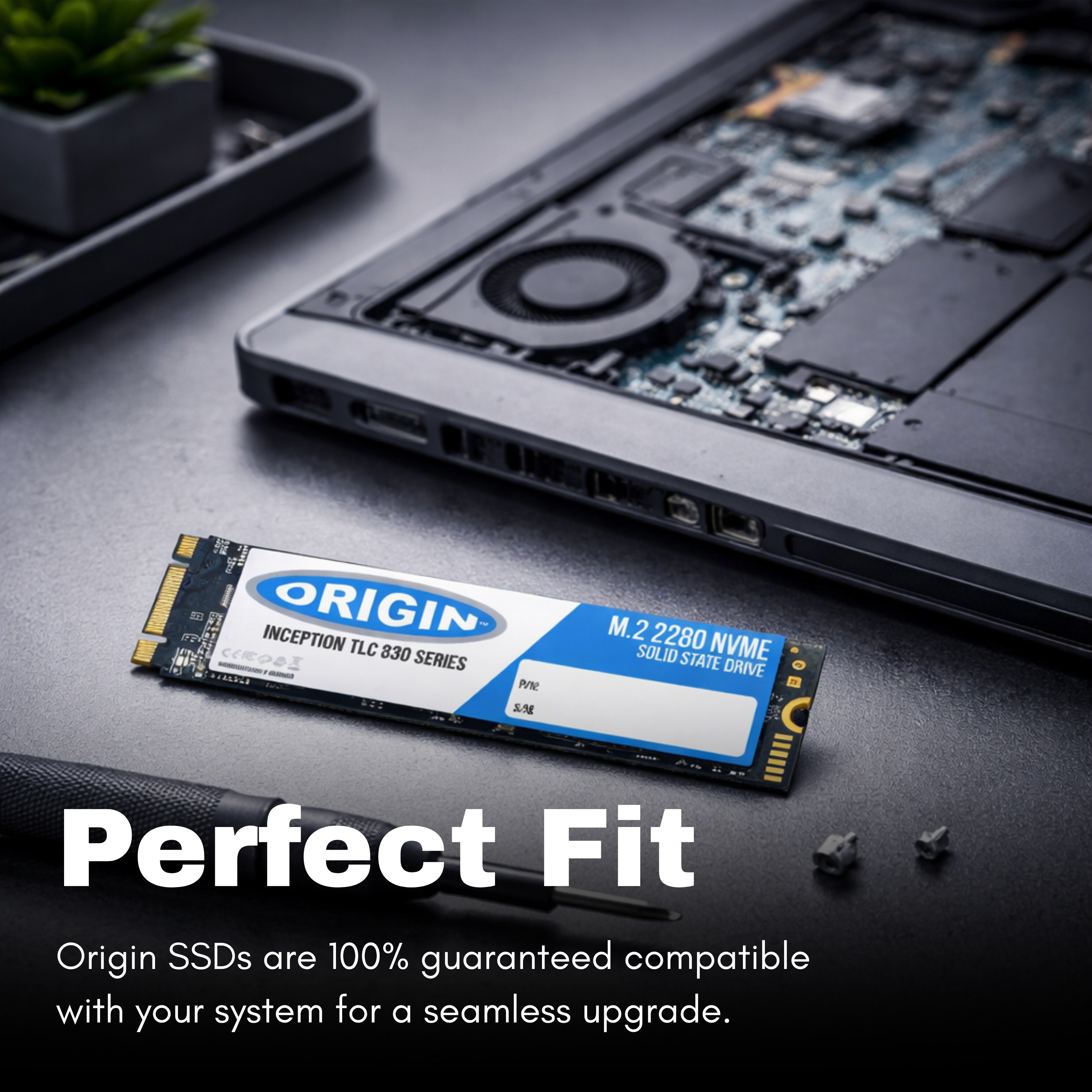 Origin Storage Inception SSD 512GB PCIE 4.0 NVMe M.2 3D TLC 80mm