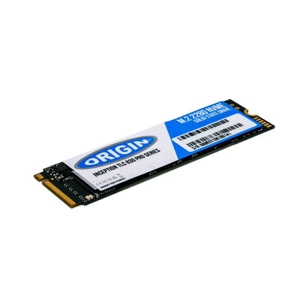 Origin Storage Inception SSD 512GB PCIE 4.0 NVMe M.2 3D TLC 80mm