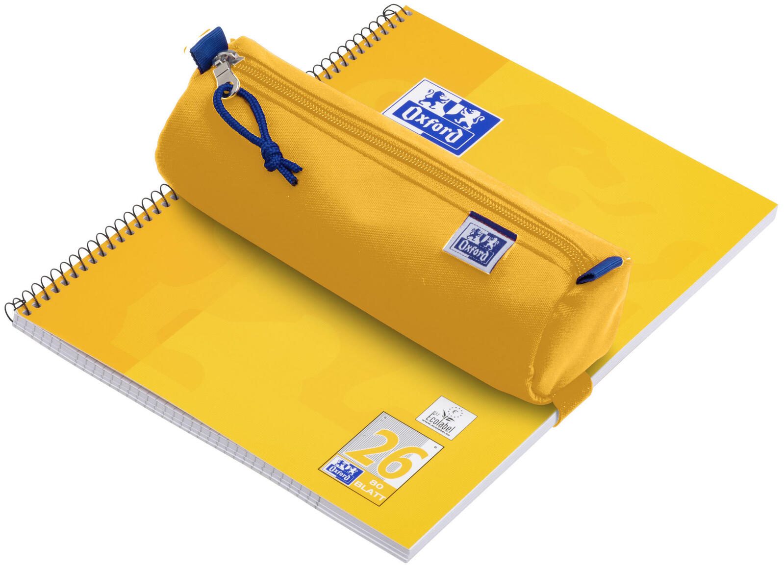 Oxford Schlamper-Rolle Polyester rund gross gelb recyclebar Farben passend zu den