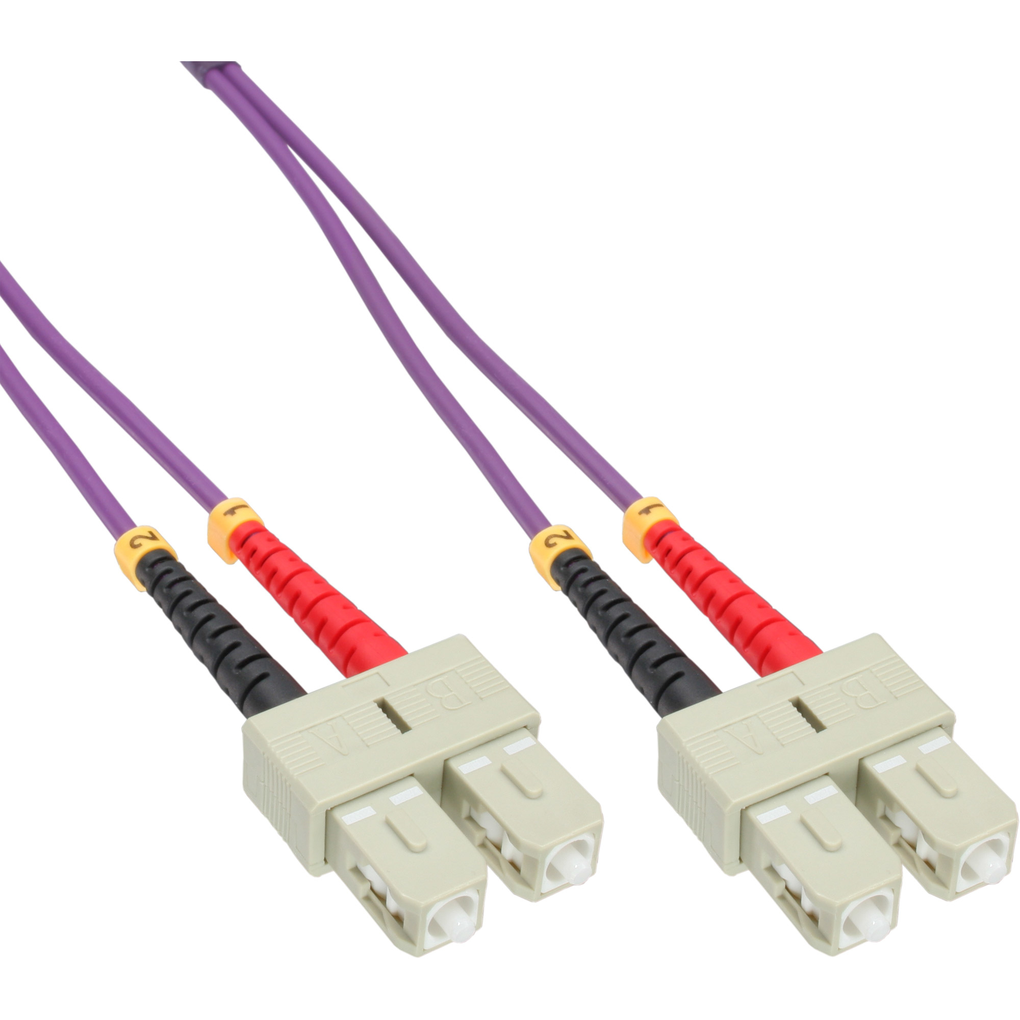 InLine Patch-Kabel - SC multi-mode (M) bis SC multi-mode (M)