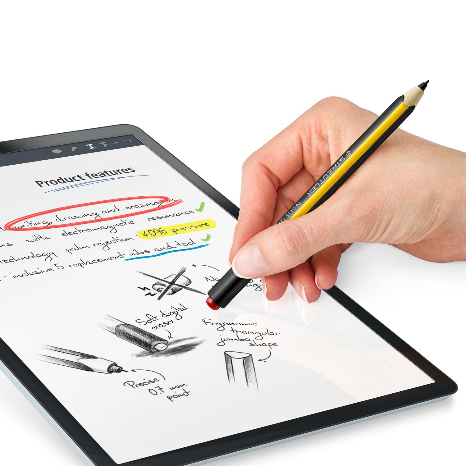 STAEDTLER Noris digital jumbo 180J 22 - Aktiver