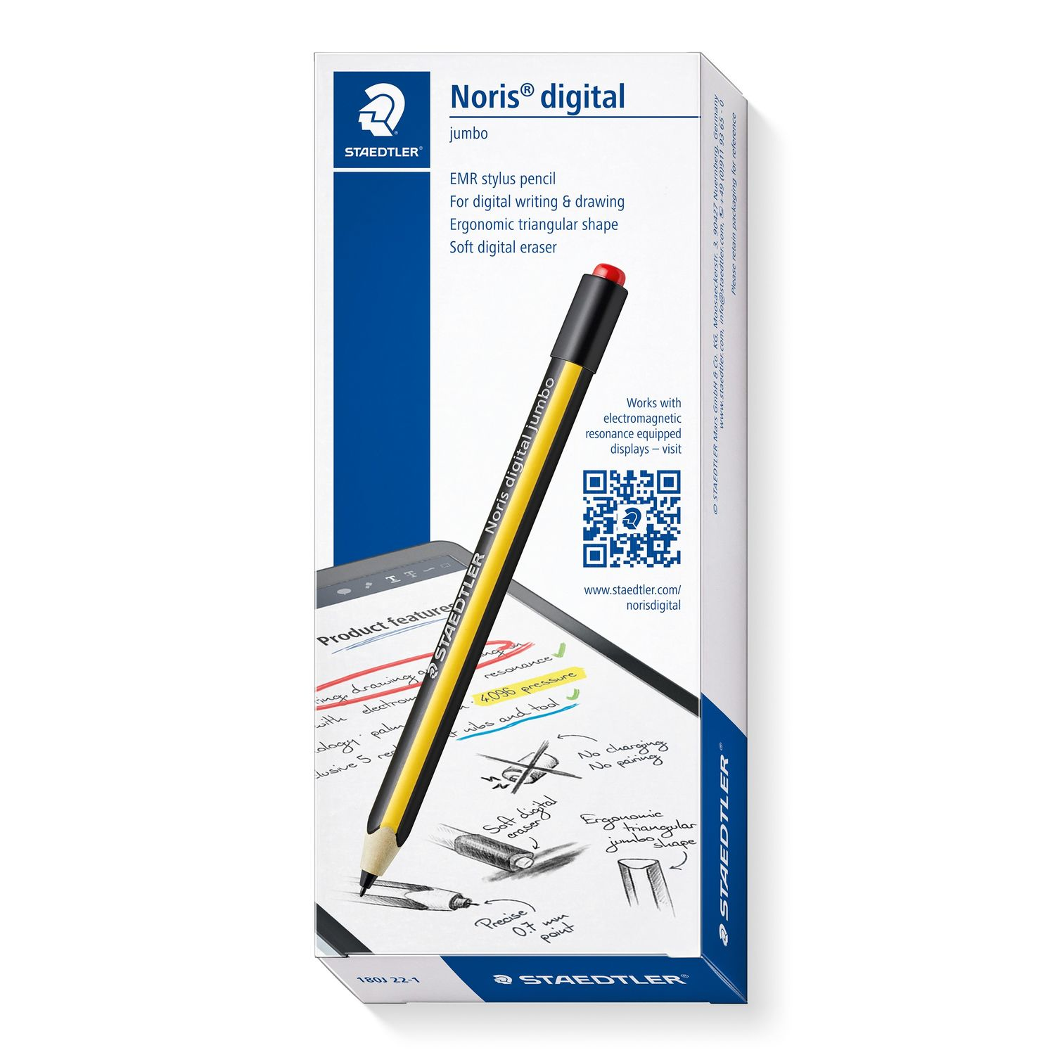 STAEDTLER Noris digital jumbo 180J 22 - Aktiver