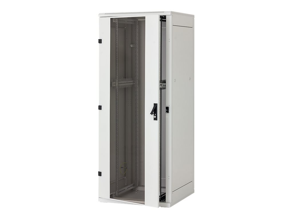 TRITON RMA N1 - Schrank Netzwerkschrank - freistehend - Hellgrau, RAL 7035 - 15U - 48.3 cm (19)