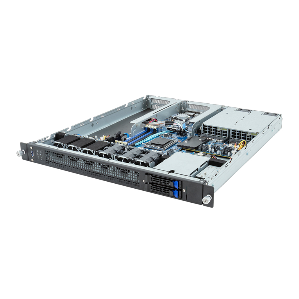 Gigabyte E133-C10-ABG1 Edge Server Singel Sockel AM5 6NE133C10MR000ABG1 - Server - AMD EPYC