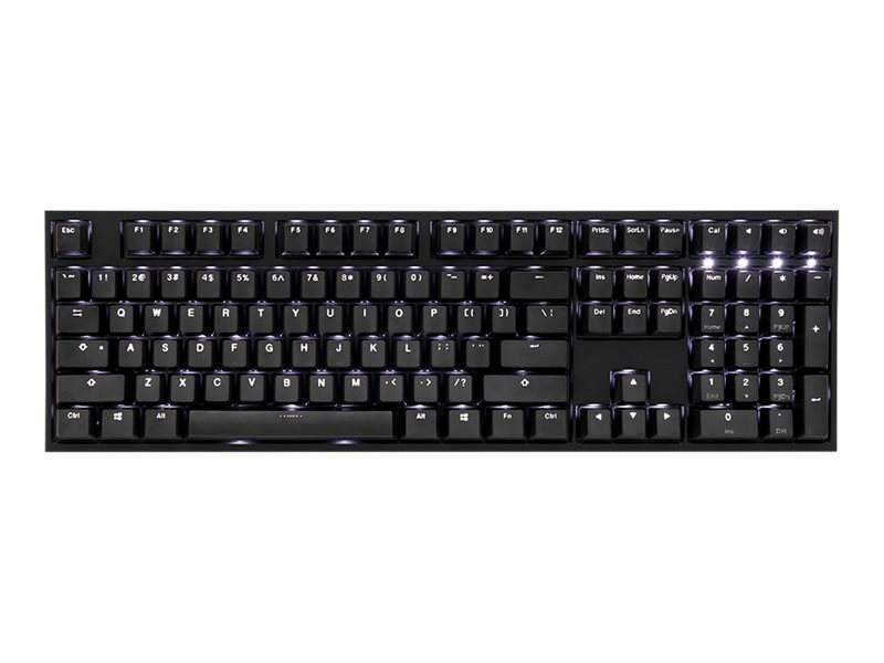 Ducky One 2 Backlit tastiera USB Tedesco Nero