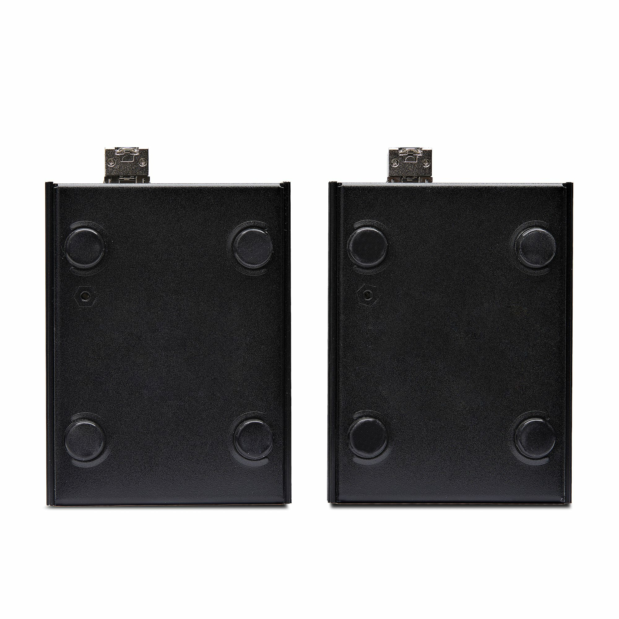 StarTech.com Kit Extensor de Consola por Fibra �ptica KVM DisplayPort - 4K 60Hz - Hasta 300m (Multimodo) - con 2 M�dulos SFP+ de 10G Pre-Instalados - Hub USB de 3 Puertos HID