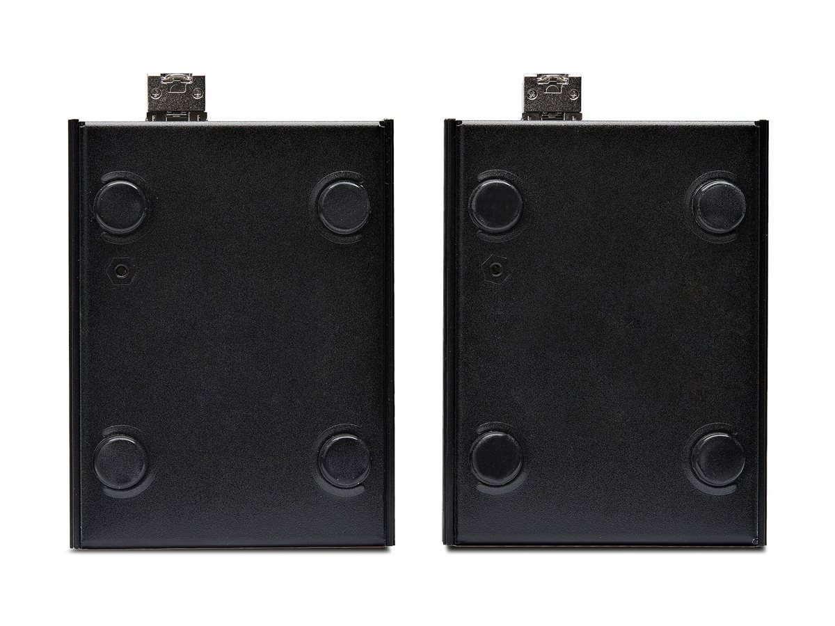 StarTech.com Kit Extensor de Consola por Fibra �ptica KVM DisplayPort - 4K 60Hz - Hasta 300m (Multimodo) - con 2 M�dulos SFP+ de 10G Pre-Instalados - Hub USB de 3 Puertos HID