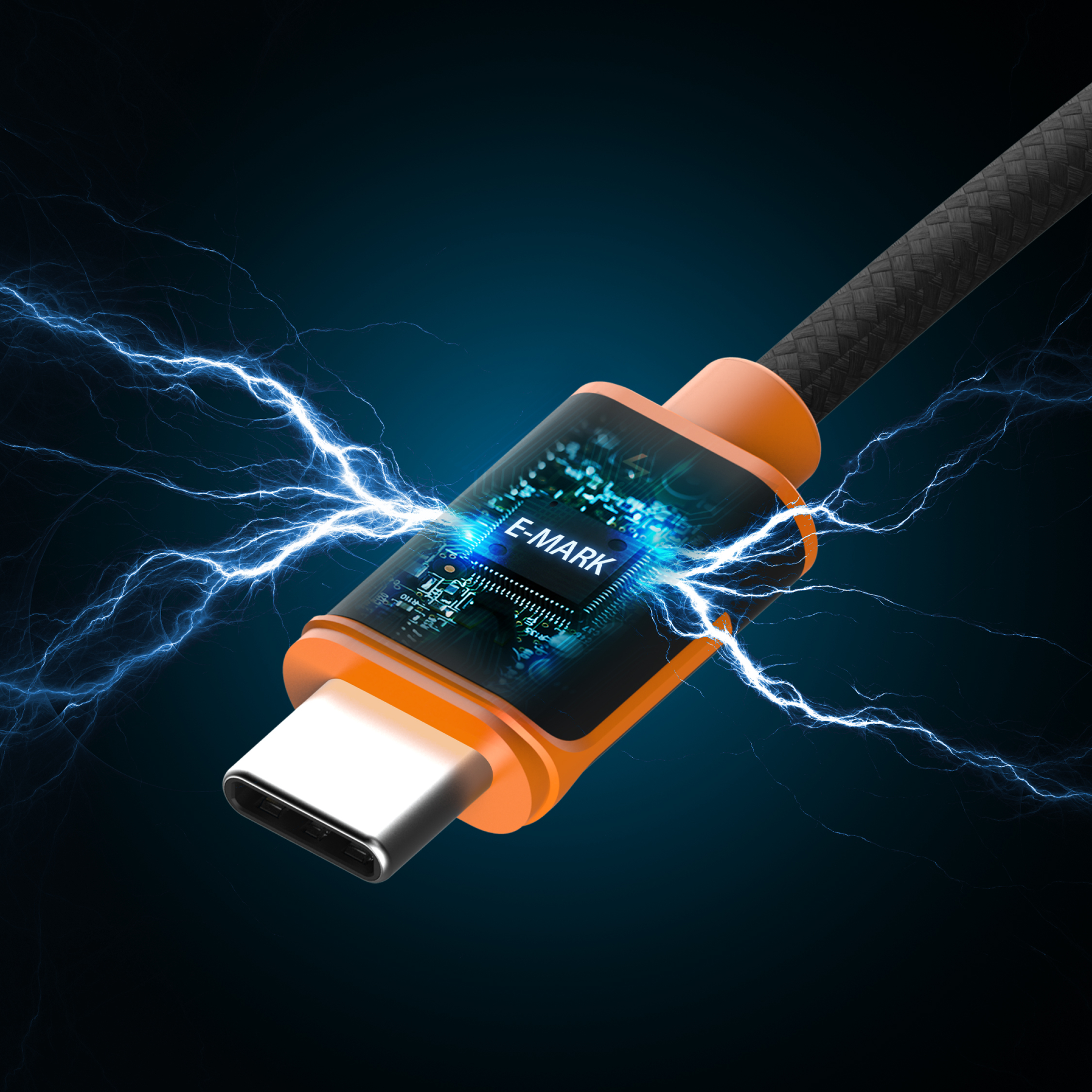 j5create JUCX25L18 USB-C� 100W Sync & Charge Cable (1.8 m / 5.9 ft.)