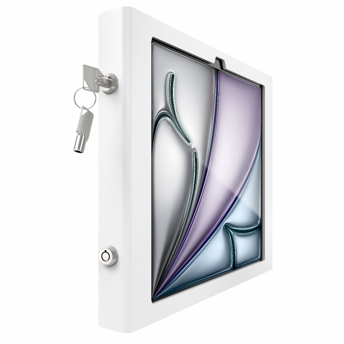 Compulocks iPad Air M2 13 (2024), Apex Secured Enclosure Wall Mount - White