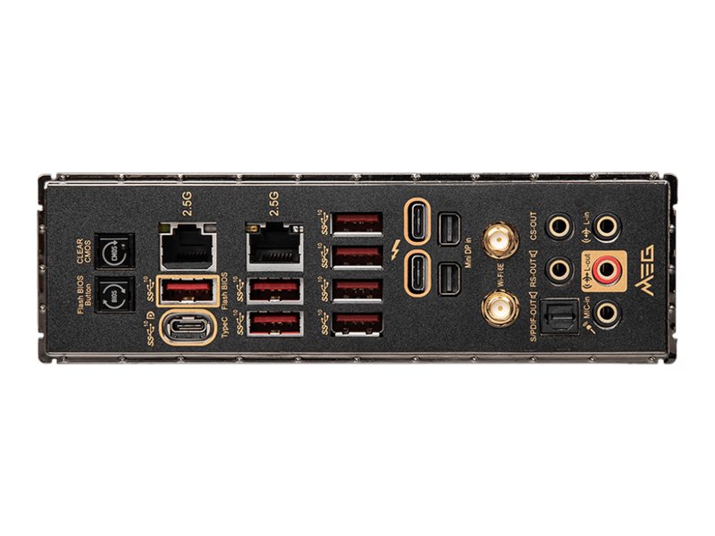 MSI MEG Z690 ACE - Motherboard - E-ATX - LGA1700-Sockel - Z690 Chipsatz - USB-C Gen2, USB 3.2 Gen 1, USB 3.2 Gen 2, USB-C Gen 2x2 - Wi-Fi, Bluetooth, 2 x 2.5 Gigabit LAN - Onboard-Grafik (CPU erforderlich)