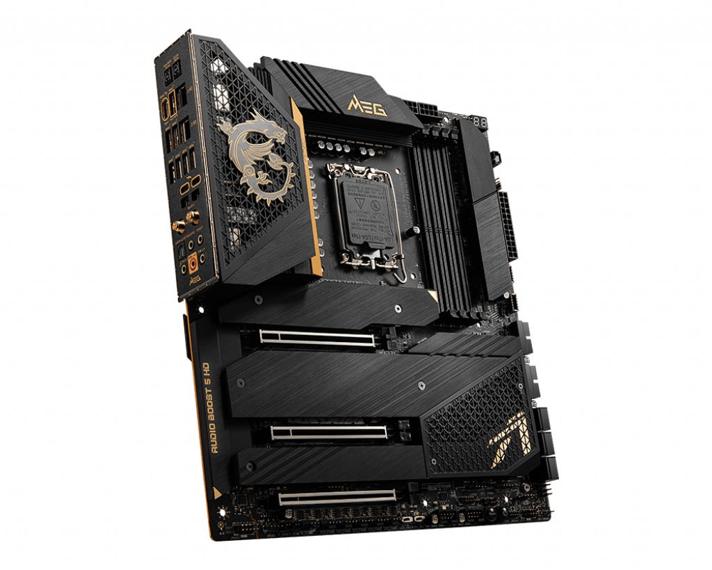 MSI MEG Z690 ACE - Motherboard - E-ATX - LGA1700-Sockel - Z690 Chipsatz - USB-C Gen2, USB 3.2 Gen 1, USB 3.2 Gen 2, USB-C Gen 2x2 - Wi-Fi, Bluetooth, 2 x 2.5 Gigabit LAN - Onboard-Grafik (CPU erforderlich)