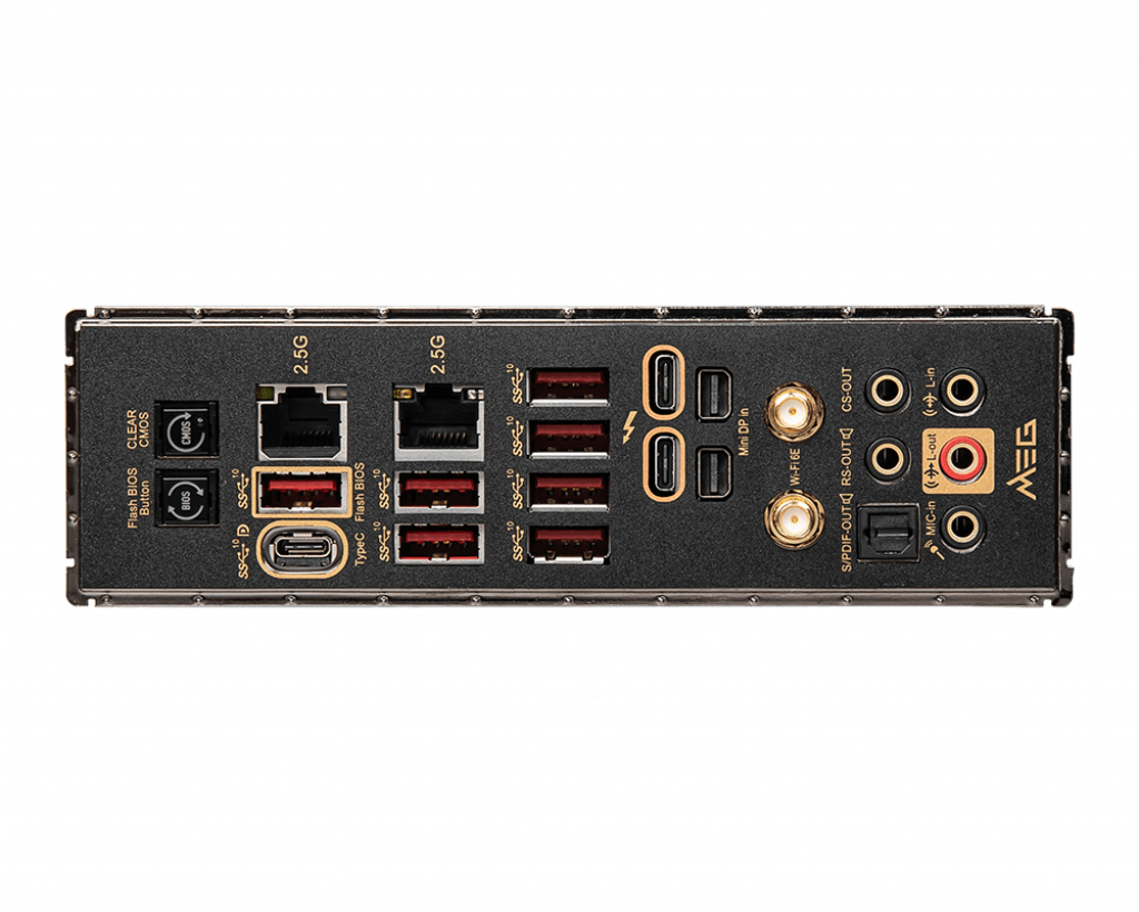 MSI MEG Z690 ACE - Motherboard - E-ATX - LGA1700-Sockel - Z690 Chipsatz - USB-C Gen2, USB 3.2 Gen 1, USB 3.2 Gen 2, USB-C Gen 2x2 - Wi-Fi, Bluetooth, 2 x 2.5 Gigabit LAN - Onboard-Grafik (CPU erforderlich)
