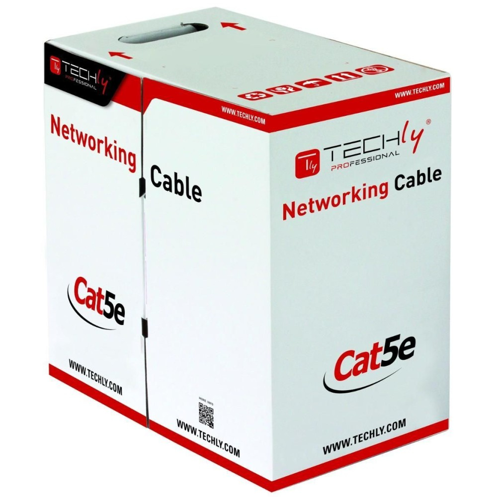Techly ITP7-UTP-IC-CCA - 305 m - Cat5e - U/UTP (UTP) - Grau