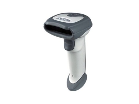 Cino F780 Long Range CCD Barcode Scanner USB hellgrau