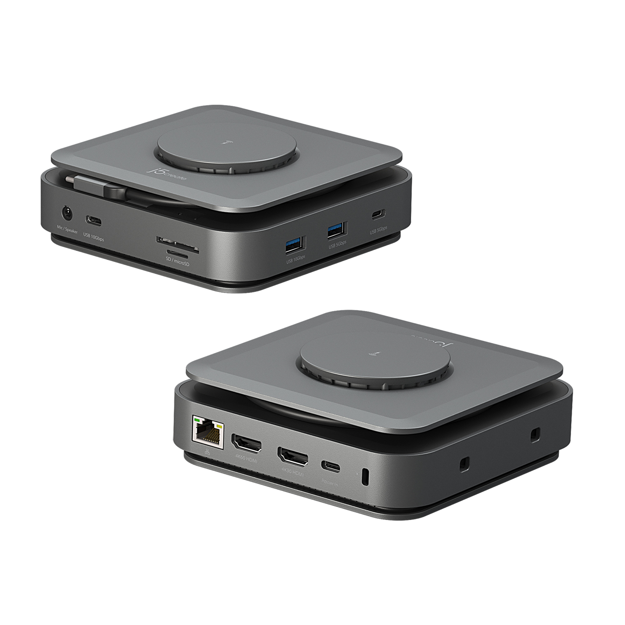 j5create JCD3199-N Station daccueil USB-C� Double HDMI 4K
