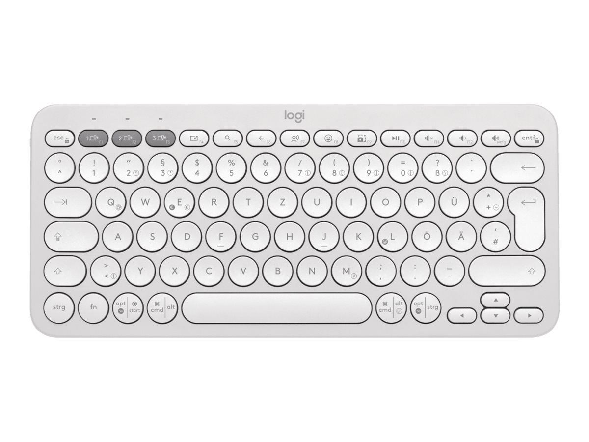 Logitech Pebble Keys 2 K380s TONAL WHITE DEU BT N/A CENTRAL-419 UNIVERSAL