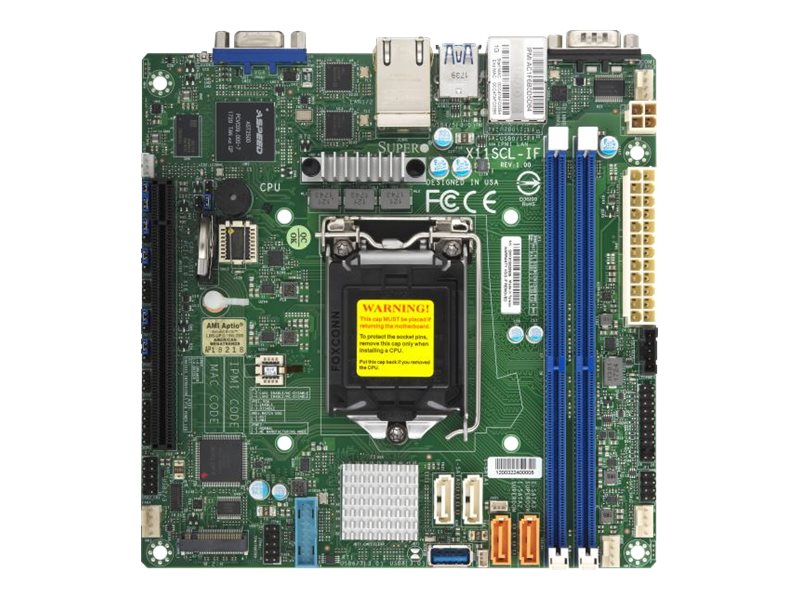 Supermicro X11SCL-IF - Motherboard - Mini-ITX