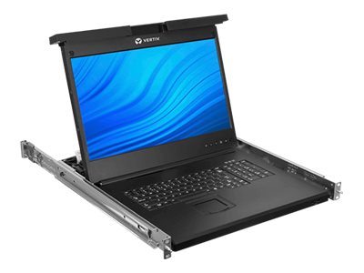 Vertiv Avocent 16 Ordinateur(s) - 47 cm (18,5) LED - UXGA - 1600 x 1200 - 16:9Port PS / 2USBVGA - Clavier - Pav tactile - 120 V AC, 230 V AC Input Voltage - 1U Haut - PC