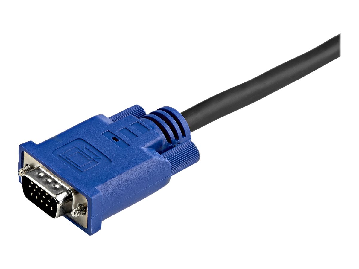 StarTech.com Cble pour Switch KVM VGA avec USB 2 en 1 - 3m
