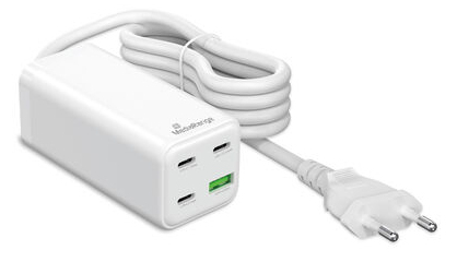 MediaRange MRMA124 chargeur dappareils mobiles Ordinateur portable, Smartphone, Tablette Blanc Secteur Charge rapide Int�rieure