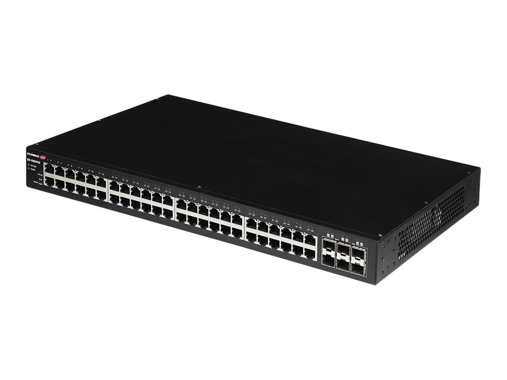 Edimax Pro GS-5654LX - Switch - Smart - 48 x 10/100/1000 + 6 x 10 Gigabit SFP+ (Uplink)