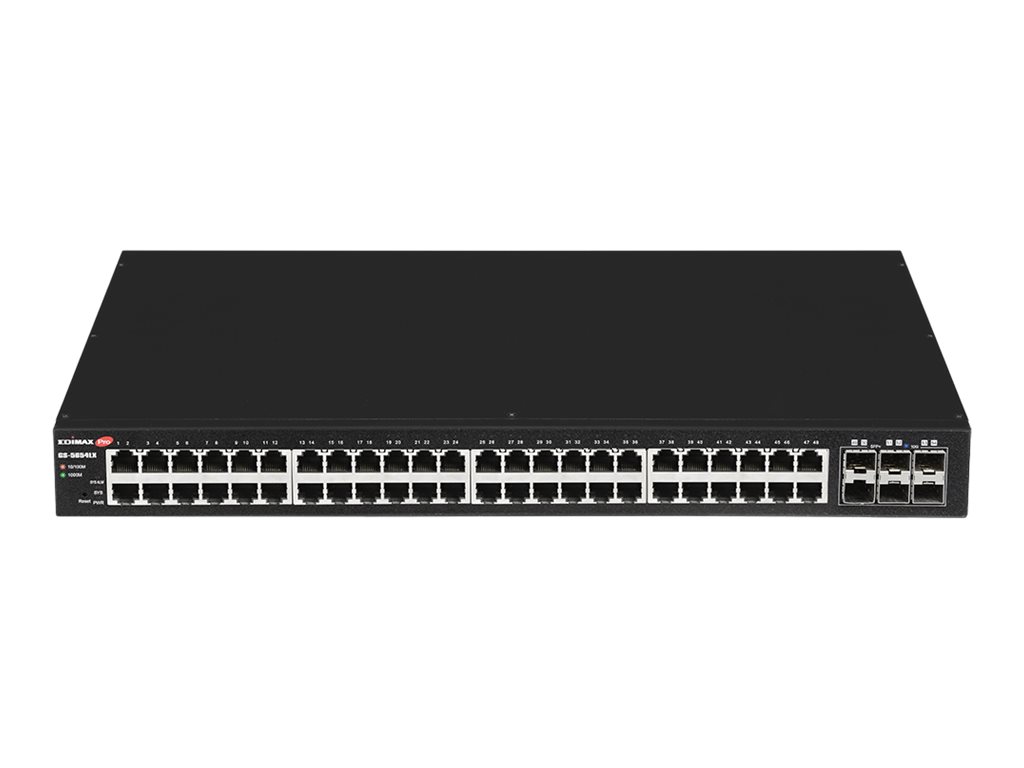 Edimax GS-5654LX switch Gestionado Gigabit Ethernet (10/100/1000) Negro