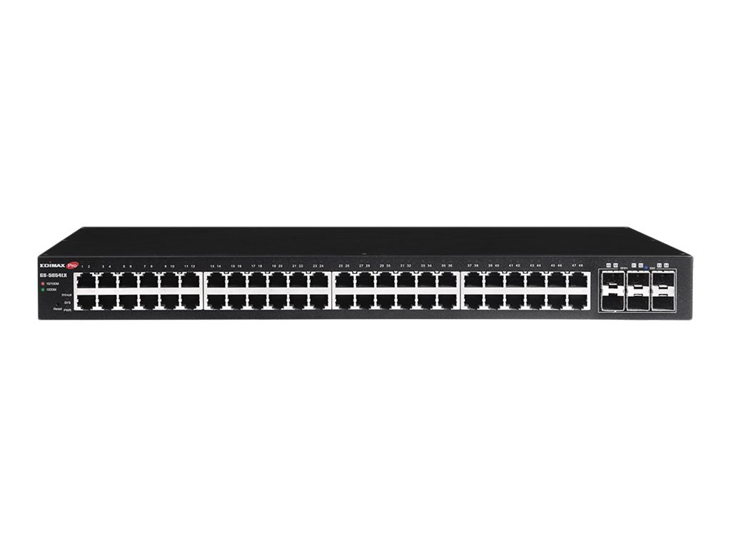 Edimax GS-5654LX switch Gestionado Gigabit Ethernet (10/100/1000) Negro