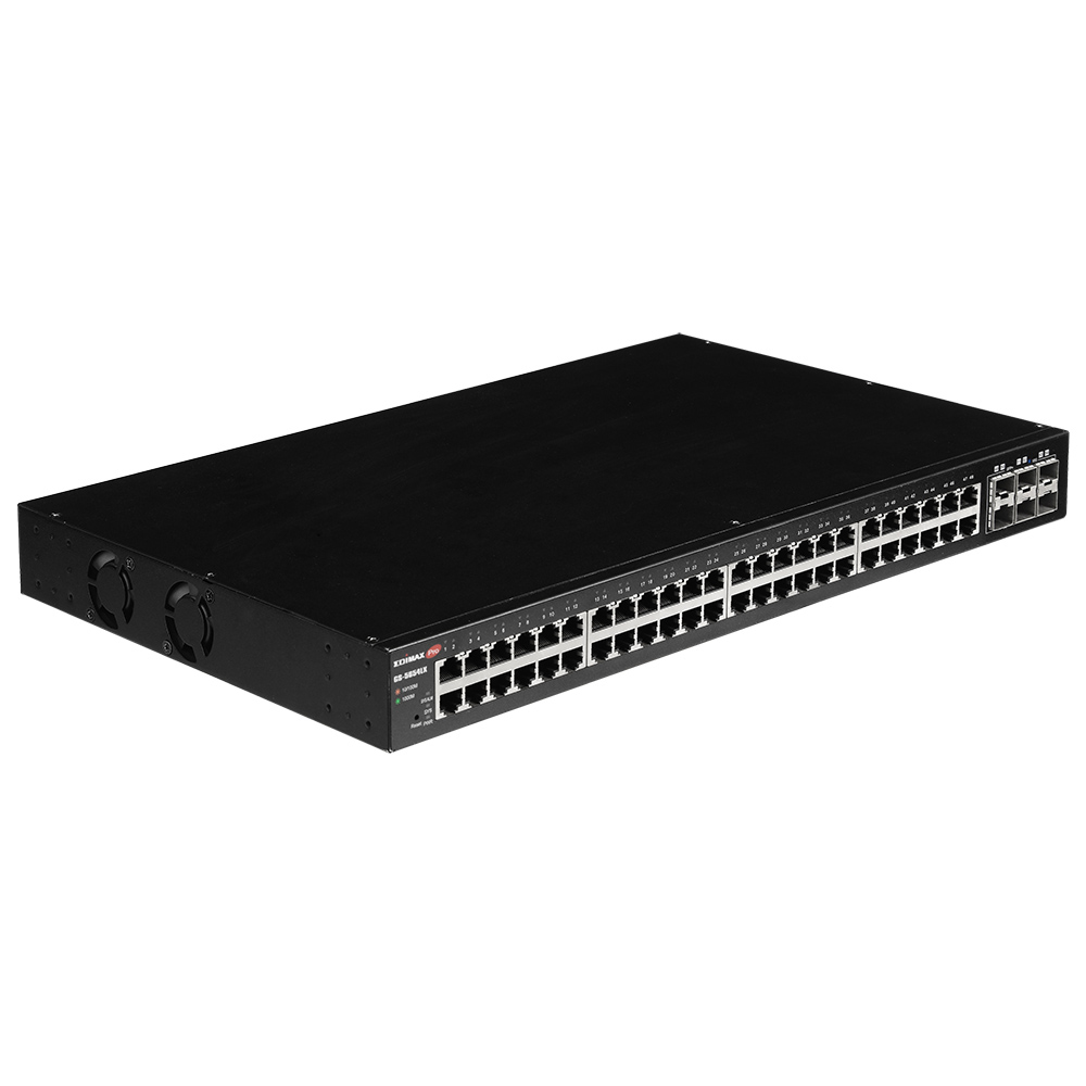 Edimax GS-5654LX switch Gestionado Gigabit Ethernet (10/100/1000) Negro