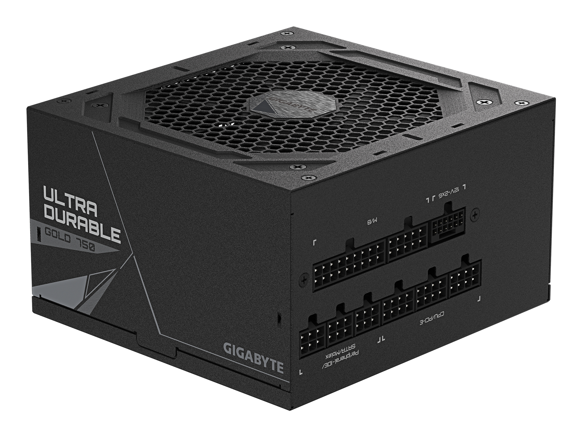 GIGABYTE UD750GM PG5 V2 Alimentatore PCIe Gen 5.1, 80 PLUS Gold, Design completamente modulare, Ventola da 120 mm, Compatibile con ATX 3.1, Spina EU